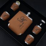 هیپ فلاسک روکش چرم A اصلی برند Orginal gift
