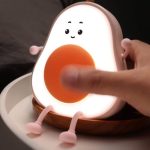 چراغ خواب سیلیکونی آووکادو
