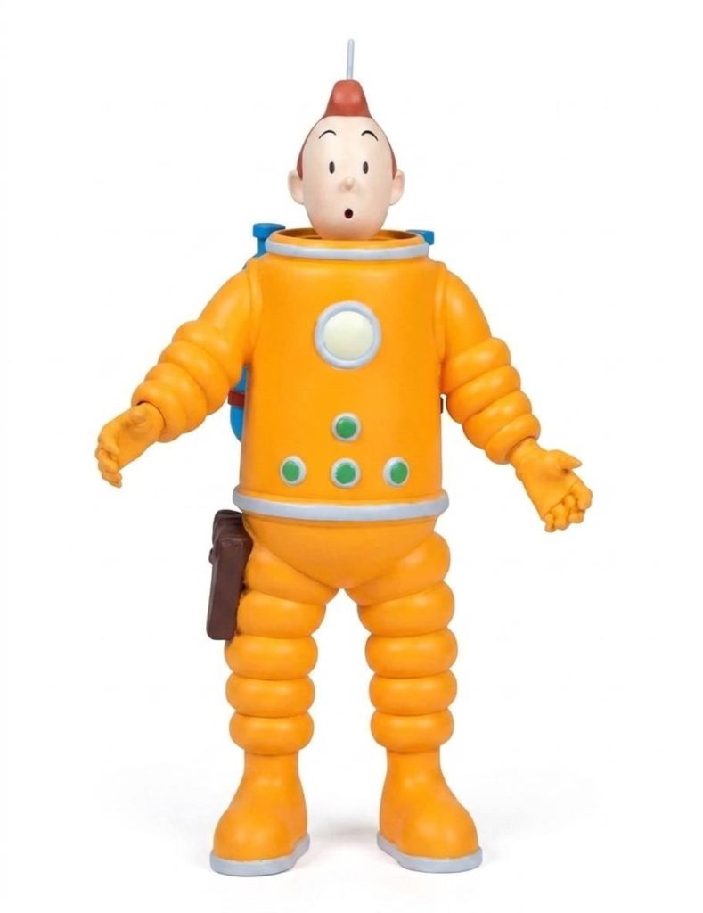 فیگور تن تن فضانورد (tintin in his moon suit)