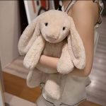 عروسک خرگوش جلی کت وارداتی 35 سانت