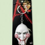 جاکلیدی فلزی برجسته شخصیت اره Jigsaw رنگ سفید