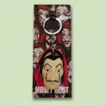جاکلیدی فلزی برجسته شخصیت Money Heist(خانهٔ کاغذی)