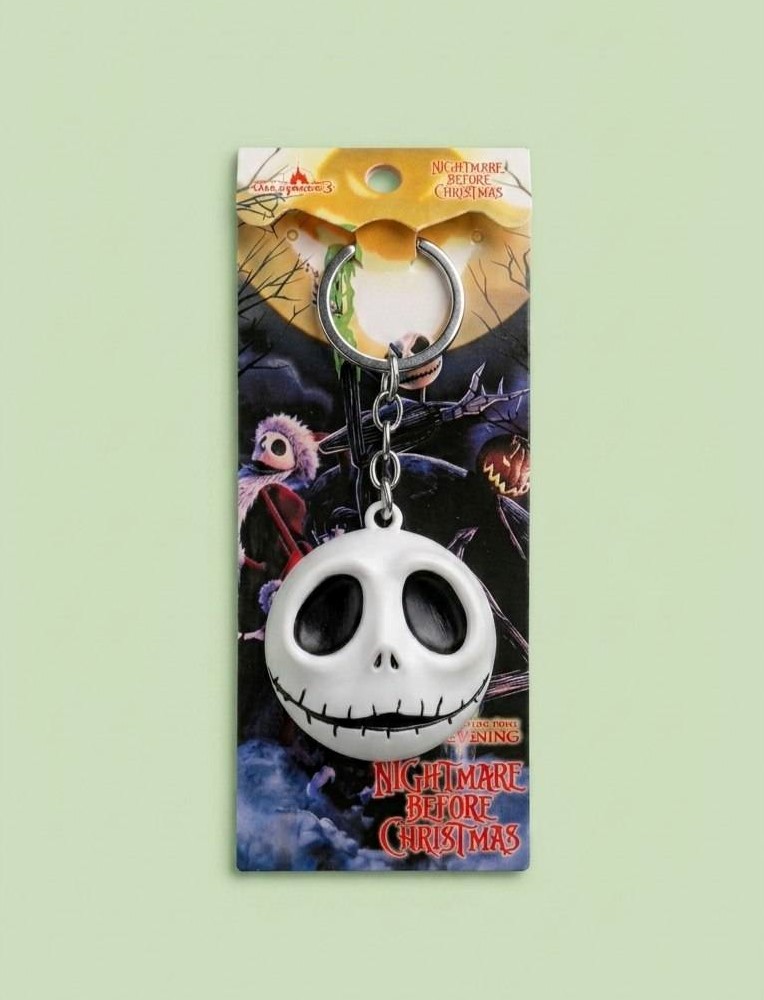 جاکلیدی فلزی برجسته شخصیت Jack Skellington(جک اسکلینگتون)