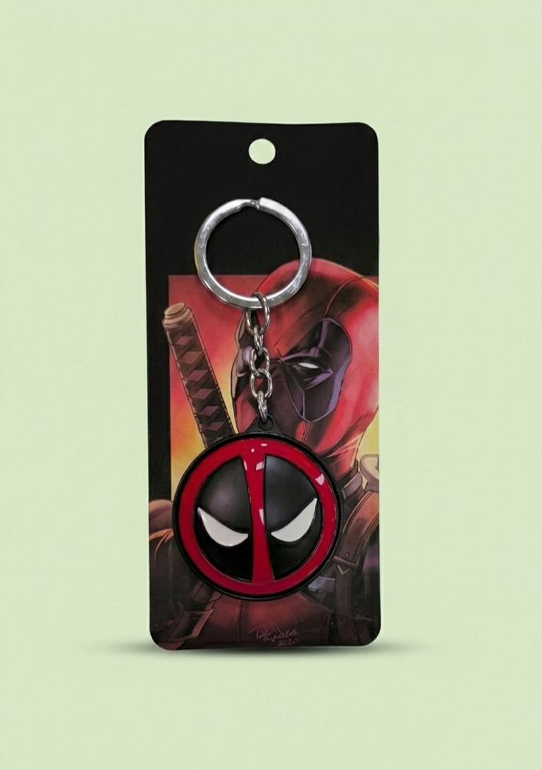 جاکلیدی فلزی برجسته شخصیت ددپول (Deadpool)