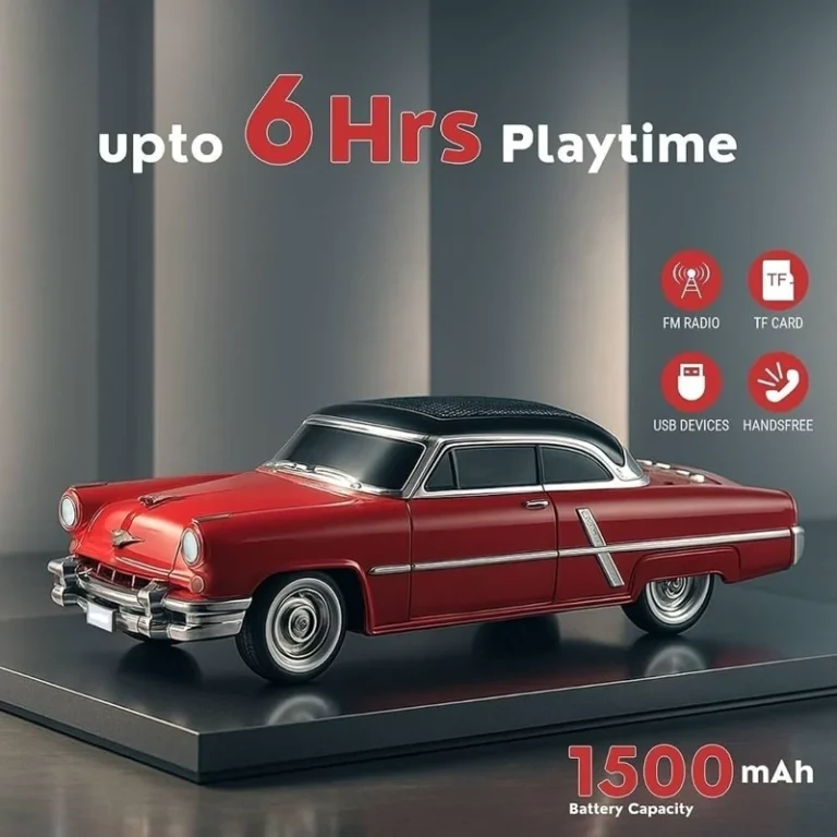 اسپیکر بلوتوثی ماشین کلاسیک وستر WS-1957| قدرت صدا در قالب نوستالژی
