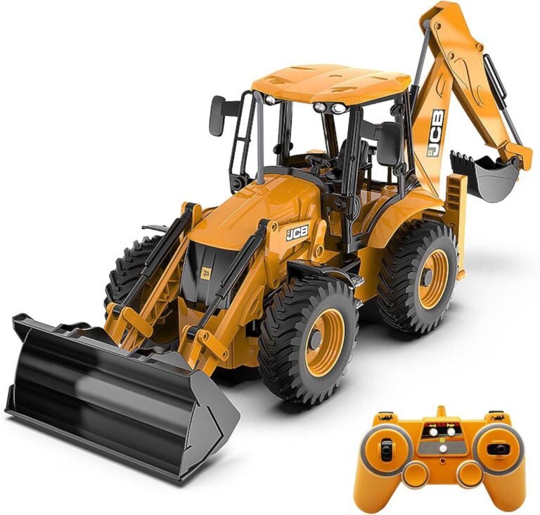 ماشین کنترلی بیل مکانیکی JCB مدل Backhoe Loader برند Double E