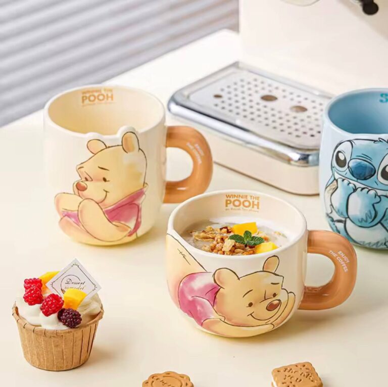 ماگ سرامیکی برجسته دیزنی طرح خرس پو Pooh