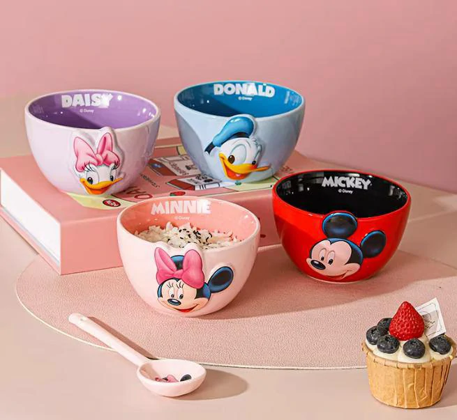 کاسه سرامیکی برجسته دیزنی طرح دیزی داک (Daisy Duck)
