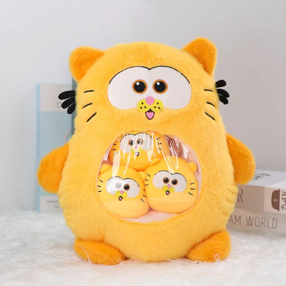 عروسک گارفیلد بچه‌دار | عروسک پولیشی فانتزی Garfield