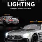 ماکت ماشین فلزی مرسدس بنز AMG GT سیفتی کار فرمول یک