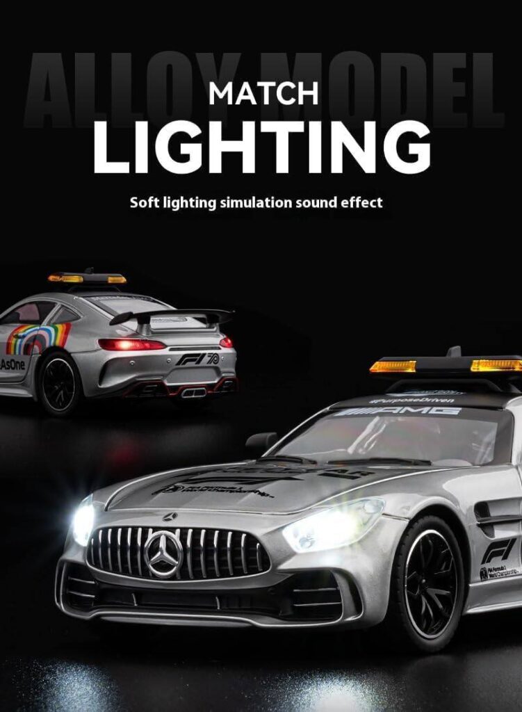 ماکت ماشین فلزی مرسدس بنز AMG GT سیفتی کار فرمول یک