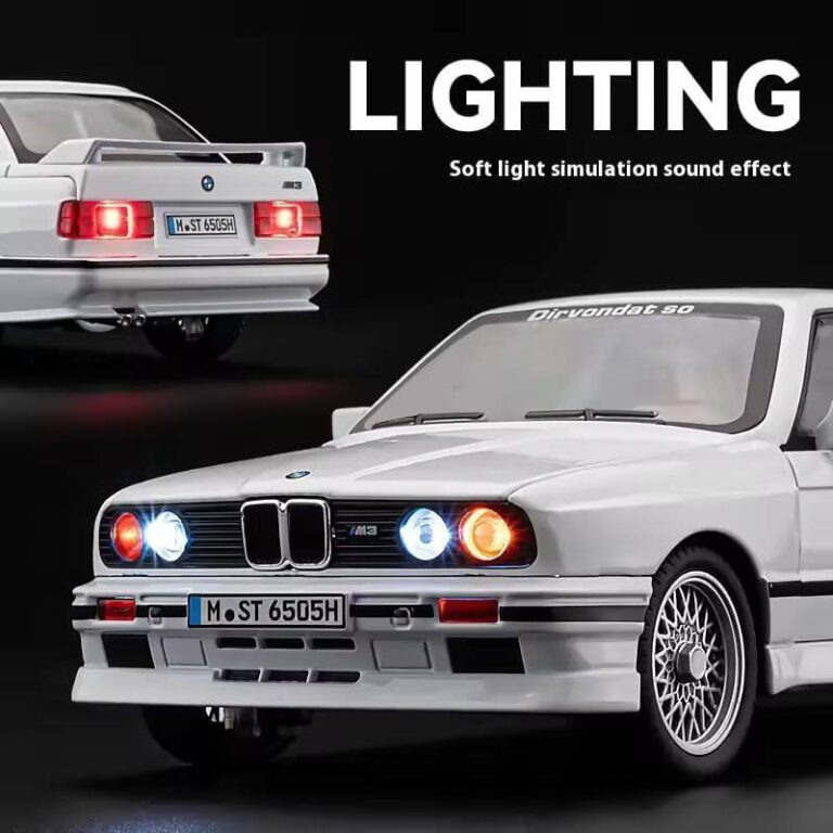 ماکت ماشین فلزی بی‌ام‌و E30 | BMW سری ۳ دایکست ۱:۲۴