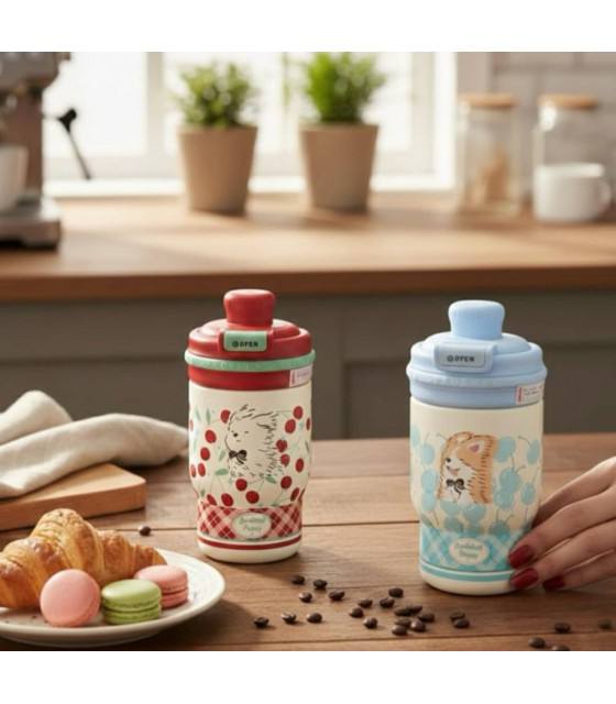تراول ماگ و فلاسک بوشن دو حالته طرح حیوانات (Boshen)