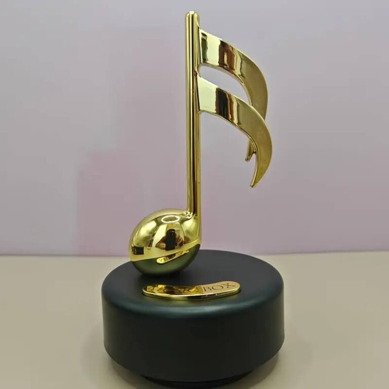 جعبه موسیقی کوکی طرح نت دو چنگ